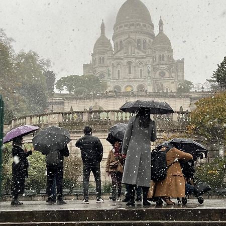 Apartamento Montmartre Joli 2 Pieces Au Pied Du Sacre Coeur París Exterior foto